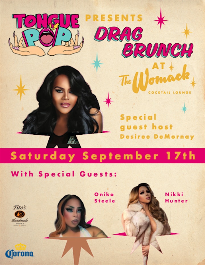 Tongue Pop Presents Drag Brunch at The Womack image