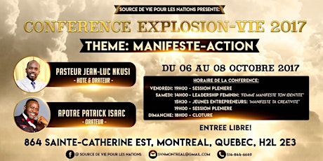CONFERENCE EXPLOSION VIE 2017 primary image