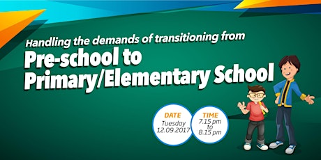 Handling the demands of transitioning from Pre-school to Primary/Elementary School primary image