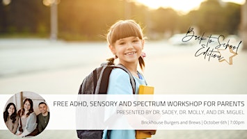 Free ADHD, Sensory & Spectrum Workshop for Parents