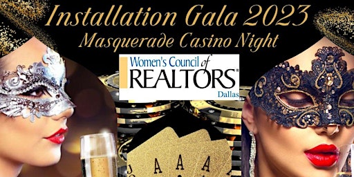 Installation Gala 2023 Masquerade Casino Night