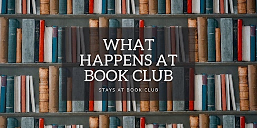 Imagem principal do evento Book Club Rental - The Study