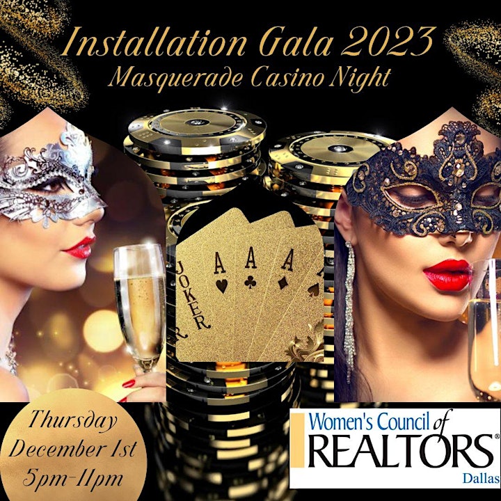 Installation Gala 2023 Masquerade Casino Night image