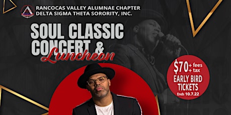 DSTRVAC Soul Classic Concert & Luncheon, featuring Eric Roberson