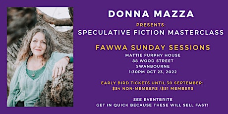 Imagem principal do evento Donna Mazza: A Masterclass in Speculative Fiction