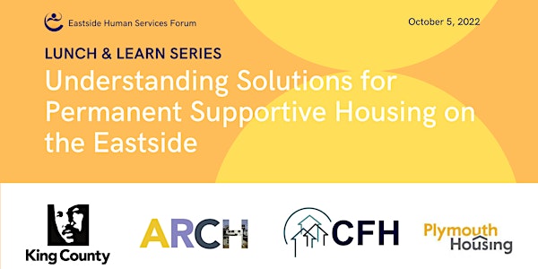 Lunch + Learn: Understanding Solutions for Permanent Supportive Housing on