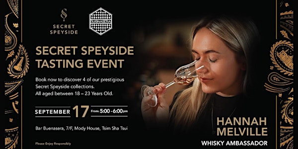 Secret Speyside Whisky Tasting