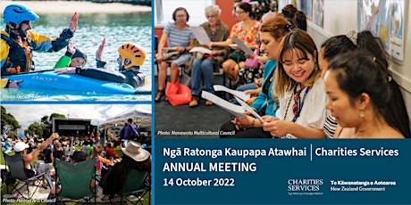 Hauptbild für Charities Services Annual Meeting 2022-  In-person registration