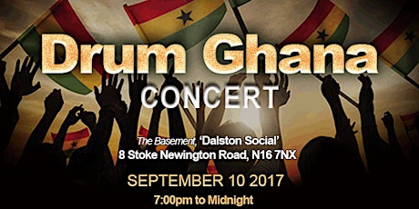 Drum Ghana Concert (free) primary image