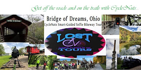Bridge of Dreams, Ohio - CycleNuts Smart-Guided Selfie Bikeway Tour