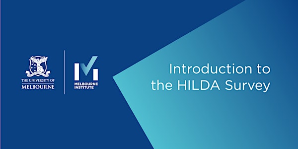 Introduction to the HILDA Survey (Online) 2024