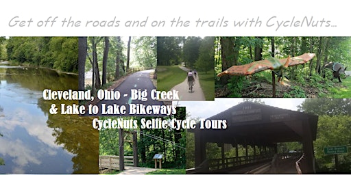 Cleveland, OH  - Big Creek / Lake to Lake Selfie Cycle Bikeway Tour
