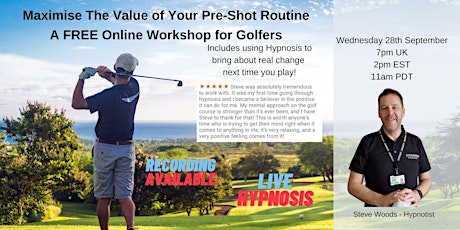 Golf Workshop - Maximise the Value of Your Pre-Shot Routine - FREE