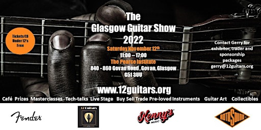 Glasgow Guitar Show 2022.
