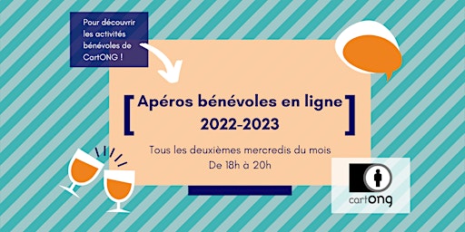 Image principale de [ EN LIGNE ] Apéros bénévoles 2022-2023