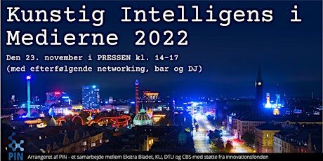 Kunstig Intelligens i Medierne 2022 primary image