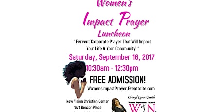  Women's IMPACT Prayer Luncheon primary image