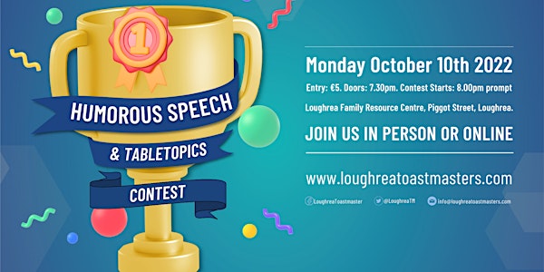 Humorous Speech & Tabletopics Contest
