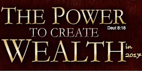 Power To Create Wealth Webinar - 28th September 2017 primary image