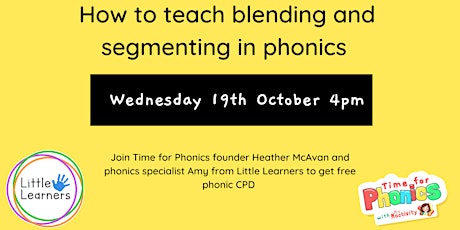 How to teach blending and segmenting in phonics