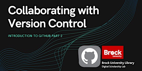Collaborating with Version Control on GitHub