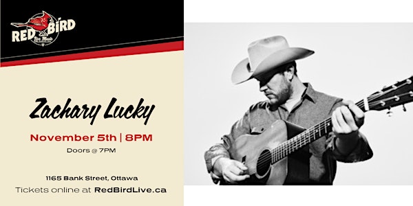 Zachary Lucky live at Red Bird