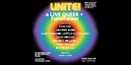 UNITE! Charity Fundraiser Full Circle Centre - November 3rd - $40
