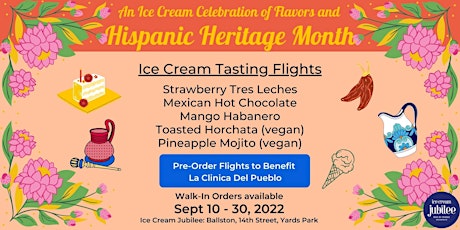 Ice Cream Tasting Flights: A Celebration of Hispanic Heritage Month!