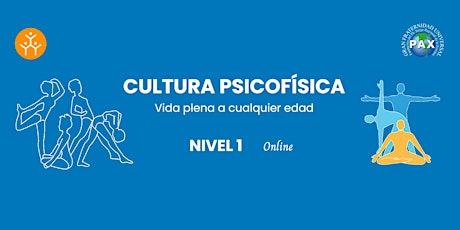 Imagen principal de Cultura Psicofísica Online Nivel 1 LMV (Mañana)