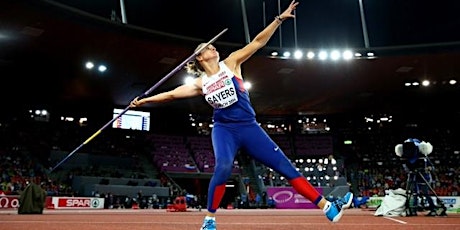 Goldie Sayers (Olympic bronze medallist (2008), three-time Olympian and British record holder for the javelin.)