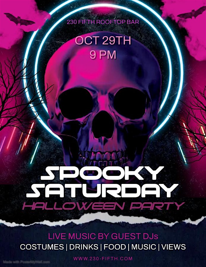 Spooky Saturday Halloween Party @230 Fifth Rooftop image