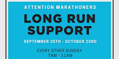Marathon Long Run Support
