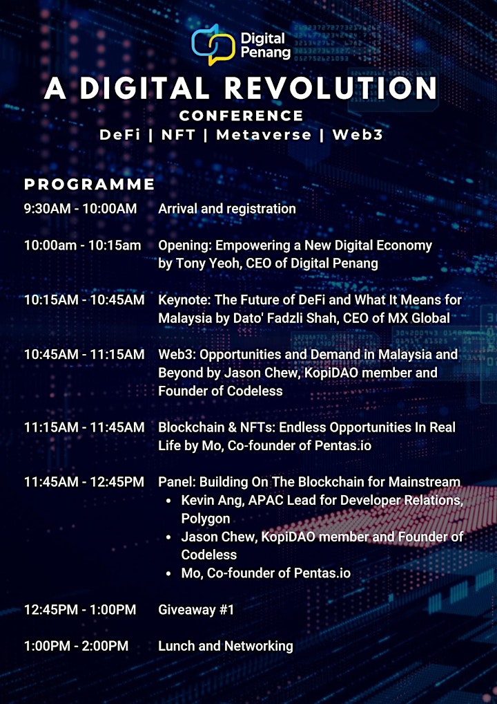 A Digital Revolution: DeFi | NFT | Metaverse | Web3 image