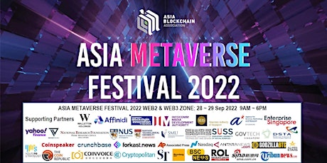 ASIA METAVERSE FESTIVAL WEB2 & WEB3 ZONE  (SG Business Show & Token2049) primary image