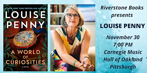 Louise Penny comes to Pittsburgh!