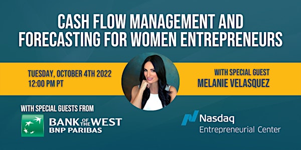 Cash Flow Management and Forecasting for Women Entrepreneurs