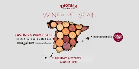 Spanish Wines Class & Tasting