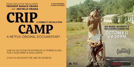 Crip Camp - A Disibility Revolution - Film Screening