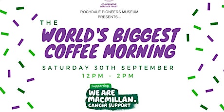 3rd Annual Macmillan Coffee Morning, Raffle & Art Auction primary image