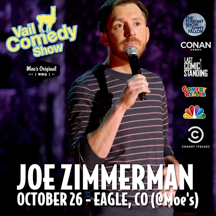 SOLD OUT - Vail Comedy Show (Eagle, CO) - October 26, 2022 - Joe Zimmerman image
