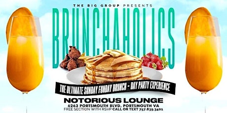 BRUNCHAHOLICS • The Ultimate Brunch + Day Party In VIRGINIA