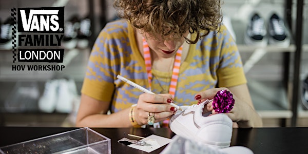 CARNABY FASHION FESTIVAL: SHOE CUSTOMISATION WITH ROSY NICHOLAS