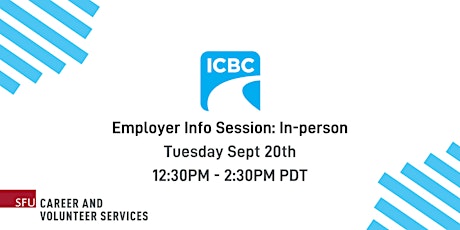ICBC Employer Info Sessions