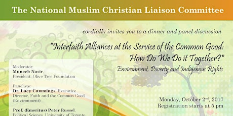 NMCLC Dinner & Panel - Interfaith Alliances Serving the Common Good primary image