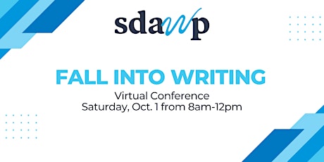 SDAWP's Virtual Fall Into Writing Conference 2022