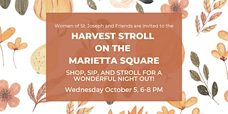 WOSJ Harvest Stroll in the Marietta Square