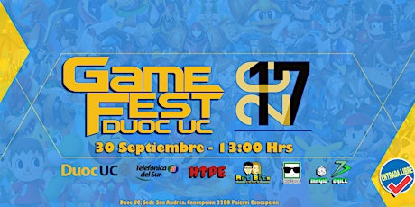 Imagen principal de GameFest Duoc UC 2017