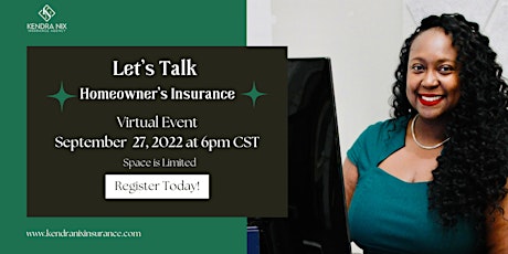 Let's Talk Insurance: Homeowner's Insurance