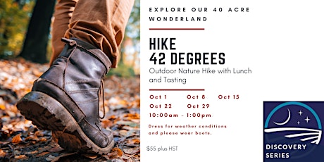 Copy of Hike 42- A fall nature discovery