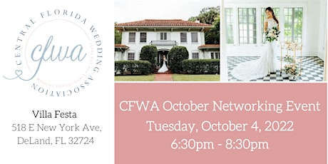 CFWA October Networking Event at Villa Festa